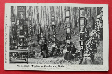 AK Weidlingau Wurzbachtal / 1907 / Waldandacht / Niederösterreich